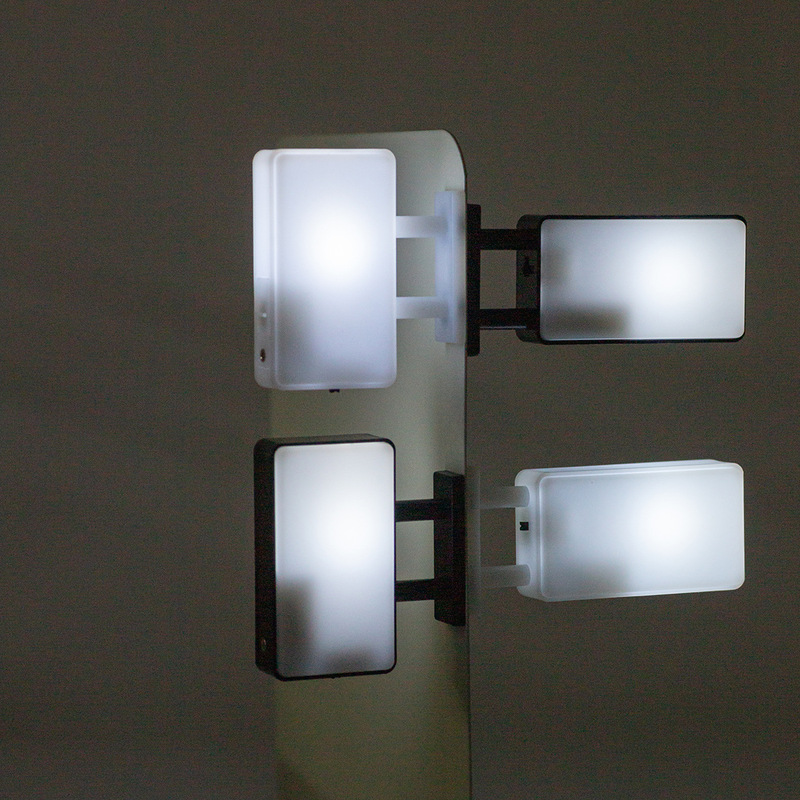 発光正方形マグネットライトボックス冷蔵庫マグネットミニライトサイン印刷可能なパターン LED サイドハンギングディスプレイ広告クリエイティブ|undefined