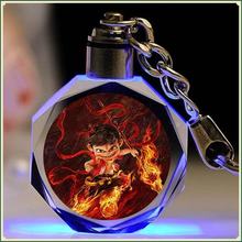 哪吒2魔童闹海水晶钥匙扣书包挂件儿童生日送男女友玩具儿童玩具