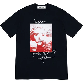 26SS Madonna Photo Tee麦当娜人物肖像T恤短袖圆领半袖男女情侣