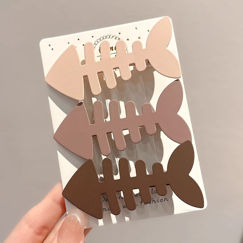 Gradiente curry broche broche de hueso de pescado gota de agua estrella de cinco puntas estilo broche broche simple de alto nivel broche de cabeza