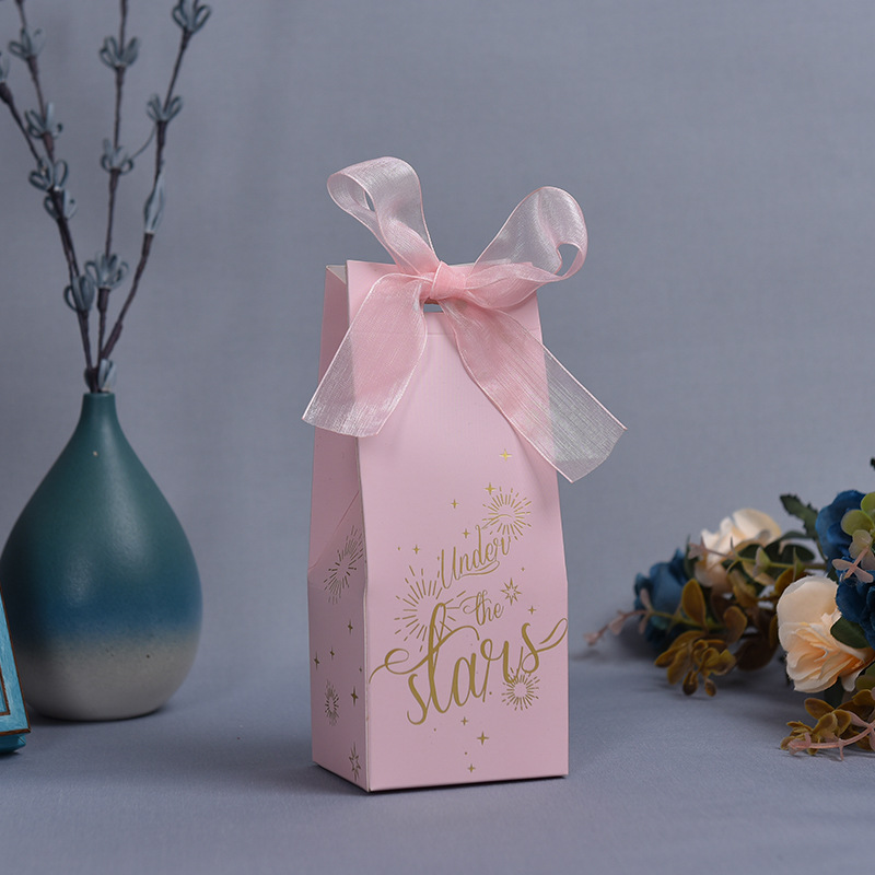 Caramelo pequeño lote verde caja de dulces frescos boda mano pequeña caja de regalo caramelo translúcido pequeña bolsa de regalo