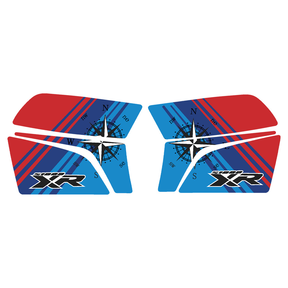 Adecuado para BMW S1000XR pegatinas para equipaje pegatinas decorativas modificadas pegatinas protectoras impermeables pegatinas para baúl