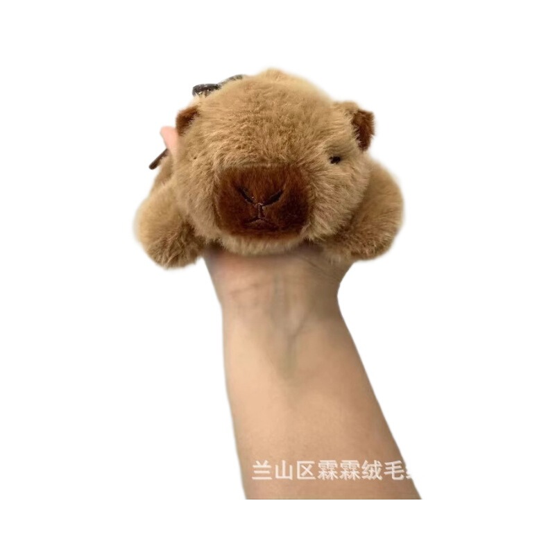 可爱躺平毛绒玩具掌中宝玩偶水豚熊猫公仔安抚陪伴娃娃儿童小礼物|undefined