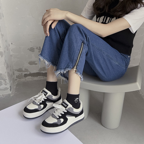 Black Socks for Girls Summer Thin Short Socks Cute Japanese Ins Trend White Low Top Short Socks for Girls in Summer