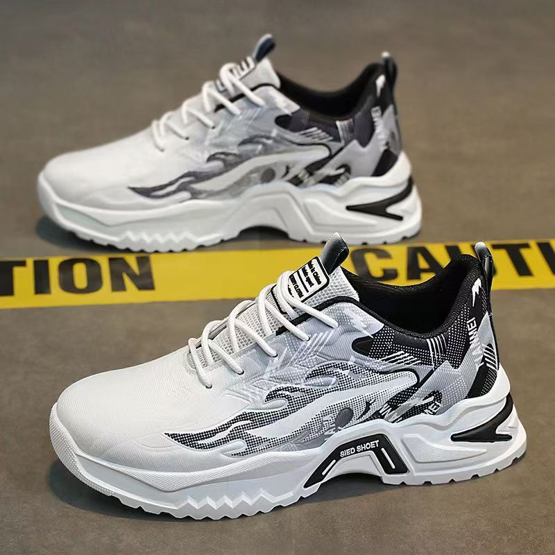 Spring 2026 New Men's Shoes: Student Sports Casual Youth Mesh Dad Shoes, Versatile Trendy Breathable Shoes For Men_vogvips.com