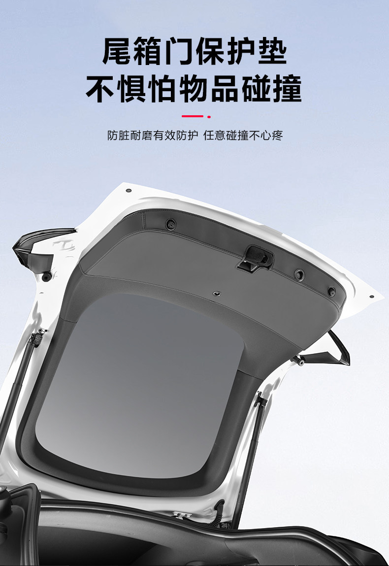Suitable for Tesla Model Y/3 New Version Yl Seat Anti-Kick Pad Rear Seat Back Protection Pad Full Set Accessories