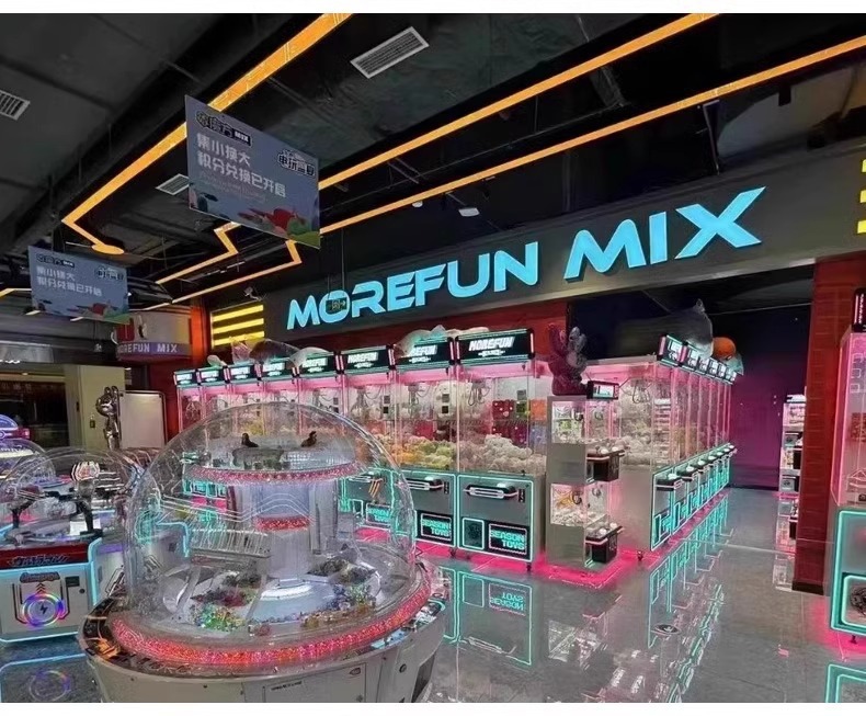 Ciudad de juegos electrónicos módulo de luces de juegos electrónicos parque de juegos de marea espacio centro comercial sala de baile internet café tienda modelado luz