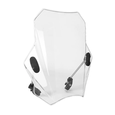Motorcycle front windshield Windshield, Rain Protection, Full - transparent-color