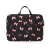 With bow, black