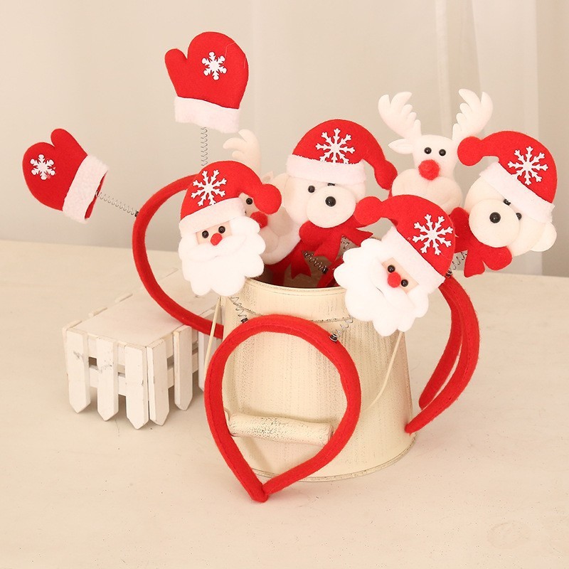 クリスマス幼稚園装飾用品クリスマスヘッドバックルクリスマスカチューシャクリスマスパーティー子供プレゼント|undefined