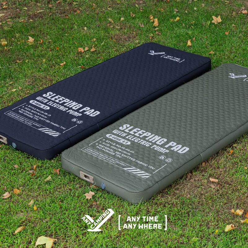 [Unbounded Camping] Outdoor Camp Bed Self-Inflating Mat Portable Camping Hiking Equipment Single and Double Inflatable Mat