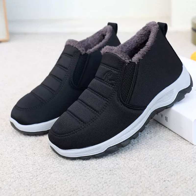 Winter fleece non-slip boots for men and women