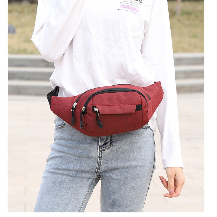 2021 nuevos hombres tácticos de tela Oxford crossbody bolsa de pecho bolsa de mensajero transfronterizo bolsa de cintura deportiva para correr al aire libre para mujeres