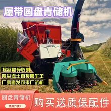 高速转盘割台牧草粉碎联合收割机玉米秸秆青储机茎穗兼收青饲料收