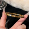 Gold -colored Sparse Diamond Drilling