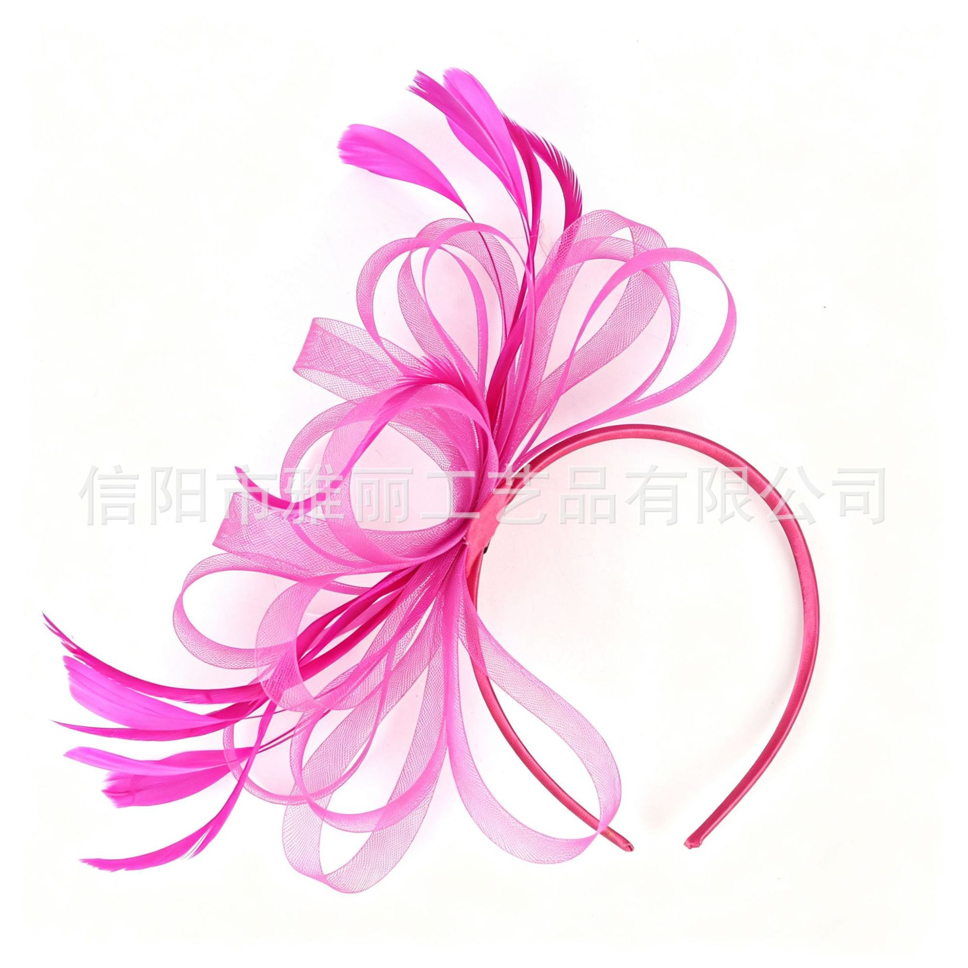 Amazon's best-selling feather headpiece, bridal mesh headpiece for women, photo shoot headpiece, hair accessory for horse racing events, banquets, and parties