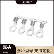 工厂直销 RNB1.25系列 圆形连带裸端子/线耳/线鼻子/紫铜接线端子