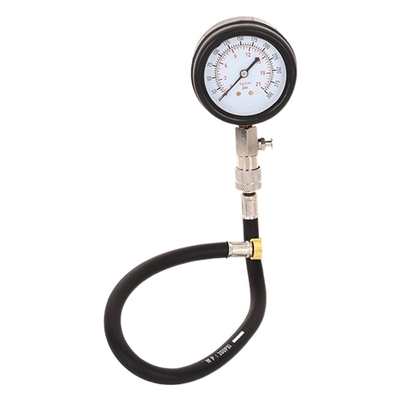 Manómetro de cilindro rápido de combustible, manómetro multifuncional para automóvil, kit de inspección, herramienta de mantenimiento, herramienta de mantenimiento de automóviles