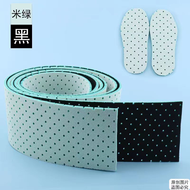 Footprint Youpin self-cutting plantilla para adultos para niños deportes látex transpirable absorción de choque absorción de sudor pies descalzos desodorante largo