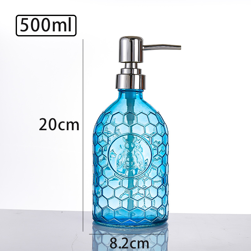 500ml; 블루-벌; 유리