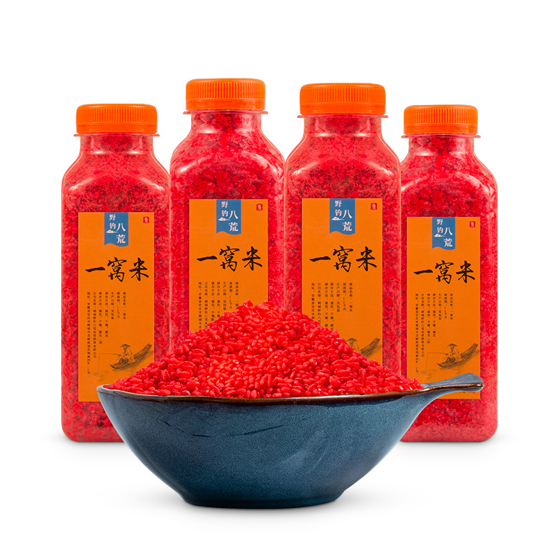 Jiang Taigong vino de pesca, arroz, arroz salvaje, señuelo de pesca, alimento de nido de carpa, alimento de nido de carpa, alimento de nido de fondo de cebo de pescado