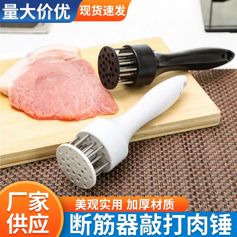 Бытовая нержавеющая сталь стейк молот игла из соснового мяса