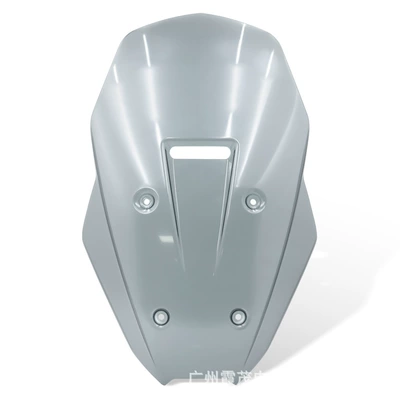 Compatible with ZONTES 368-G, Motorcycle front windshield - gray