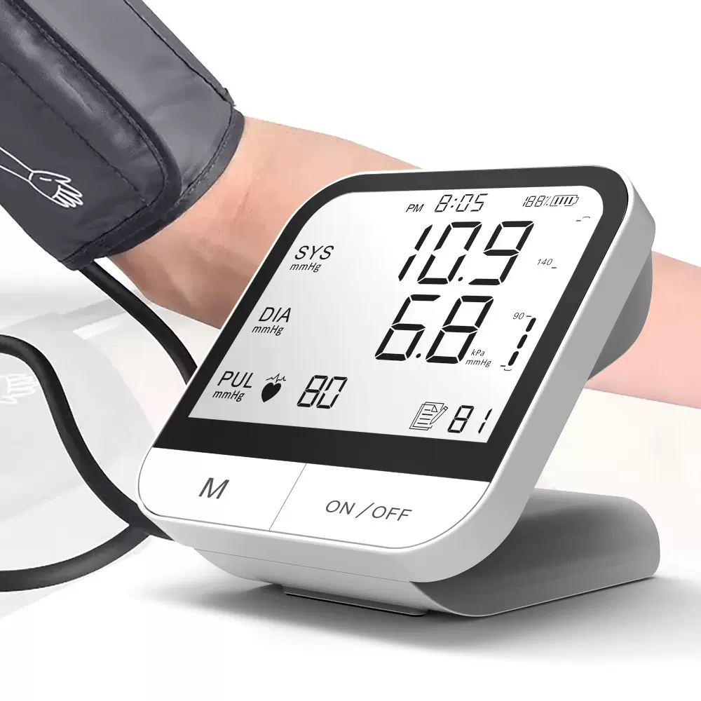 跨境现货血压计家用血压量器血压准确血压仪Blood Pressure Meter