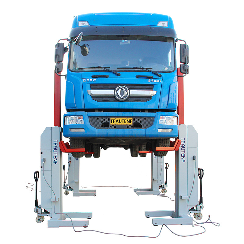 Equipo de elevación del autobús máquina de elevación del camión pesado equipo de mantenimiento del coche máquina de elevación del vehículo comercial del coche grande