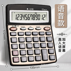 財務計算機会計業務専用音声計算機大ボタン大画面ダブル電源