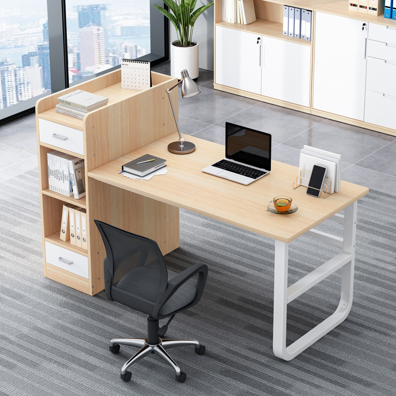 Mesa de oficina silla de oficina combinación simple personal moderno muebles simples 2 / 4 persona mesa de escritorio de computadora