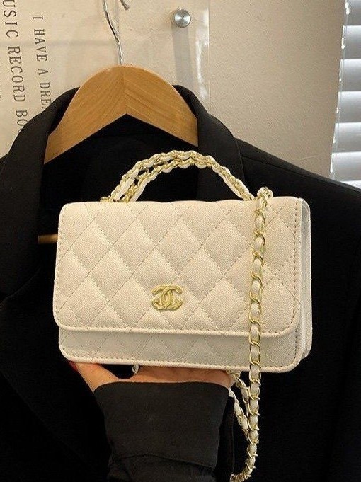 クロスボーダー小さな香りのバッグヨーロッパとアメリカのファッション菱形ライト高級シングルショルダークロスボディレディース新しいファッション夏の携帯電話バッグ|undefined