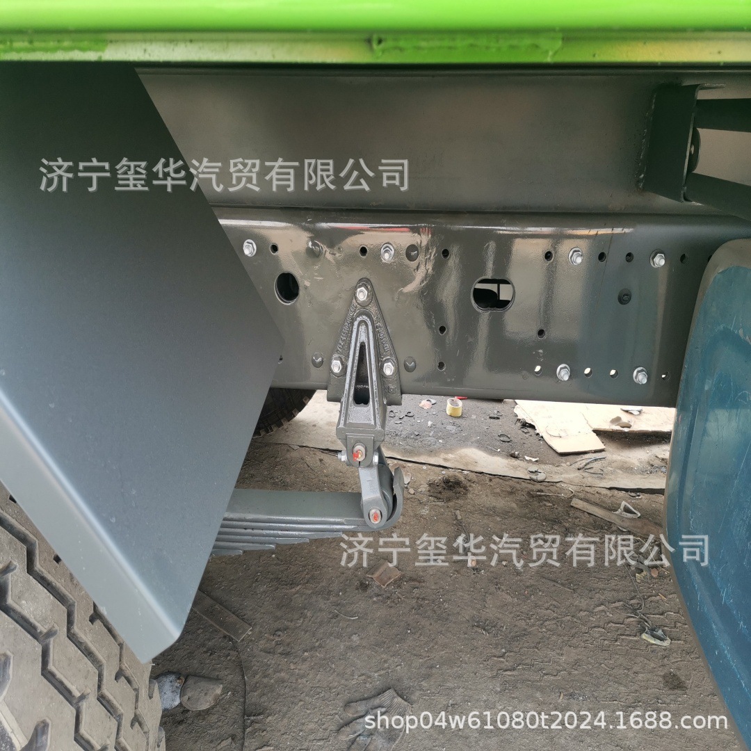 Cross-Border Second-Hand Howo Dump Truck, Howo Tx12-Wheel Sand and Gravel Self-Unloading Transport Truck, Rear-Dump Heavy Truck