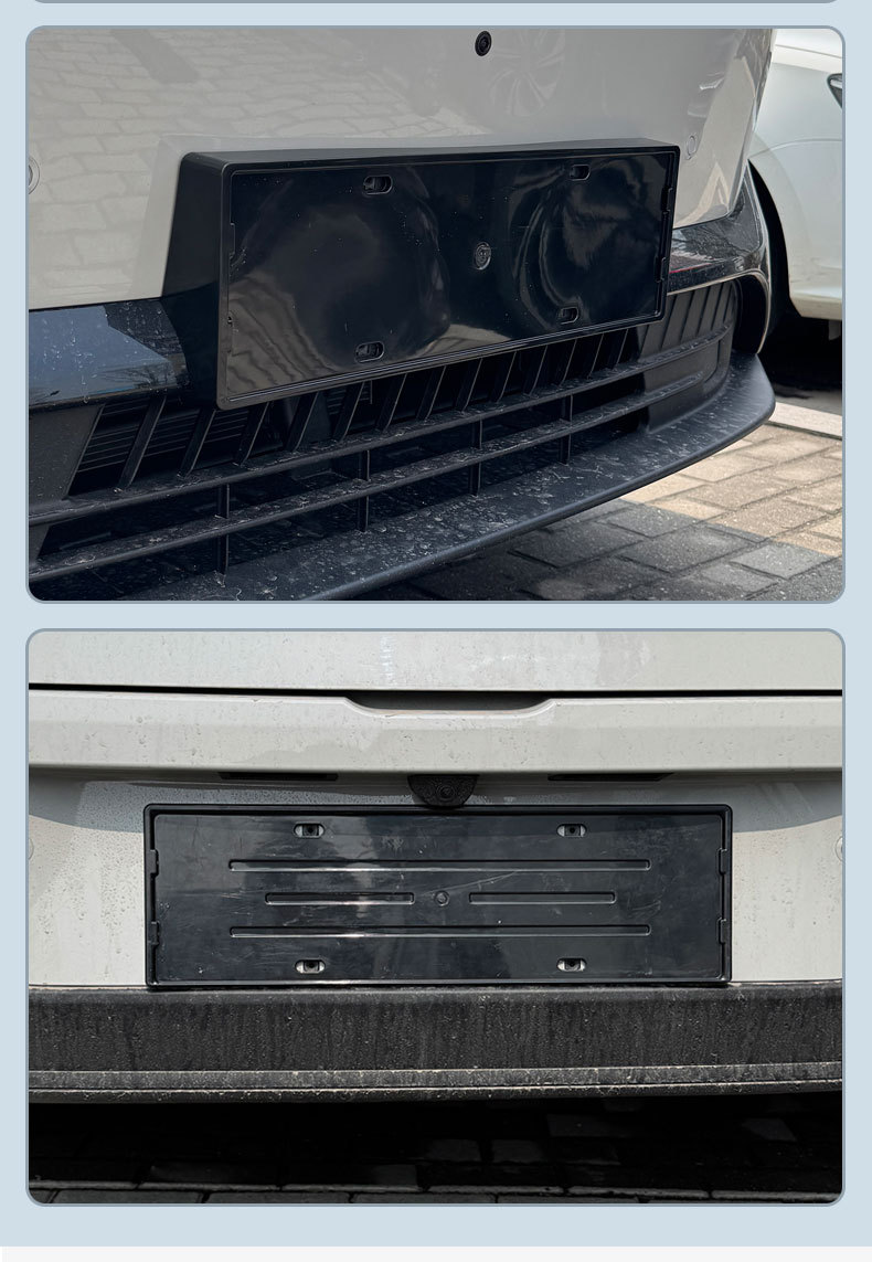 Suitable for 2025 Zero Running B10 License Plate Frame New Energy Full Edge License Plate Frame Green License Plate New Regulation License Plate Frame