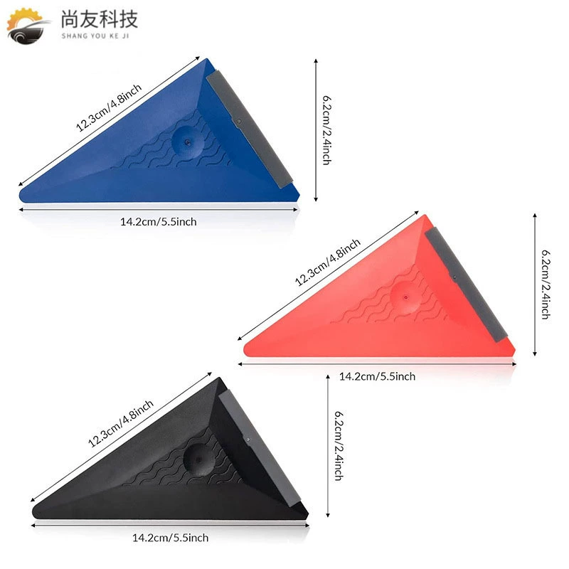 尚友 Cross -border car film tool change color film special triangle soft scraper hidden car jacket scraper