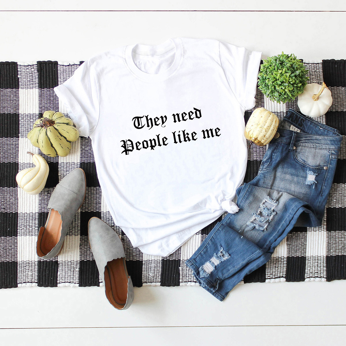 letters print short-sleeved t-shirt NSSN21221