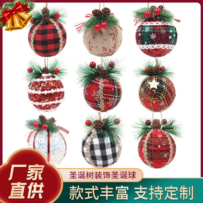 Елочные подвески для украшения, пенопластовые шарики, 6 см и 8 см, assorted styles