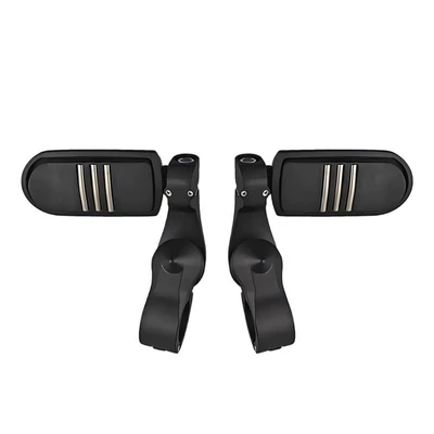 Motorcycle pedals – cruiser pedals - short-three-bar-pedal-in-black