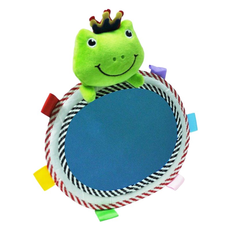 Bebé cognitiva espejo retrovisor coche visión Hahaha espejo de seguridad asiento trasero espejo de juguete espejo de seguridad del bebé