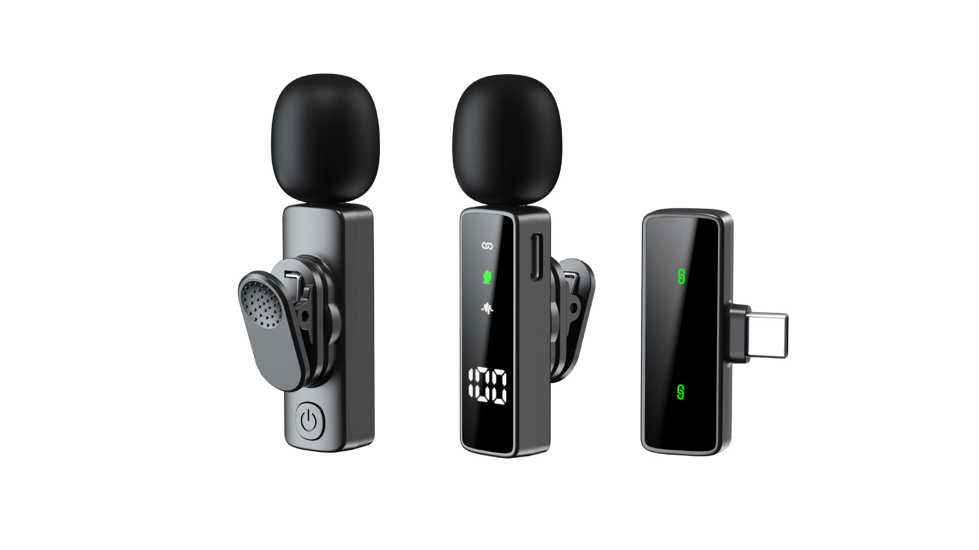 Android type-c model丨c port receiver*1+microphone*2