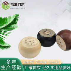 木の将棋の形のソファーの足の実木の円形の家具は高くなって部品のユーカリの丸い餅の形の木の足を支えます。