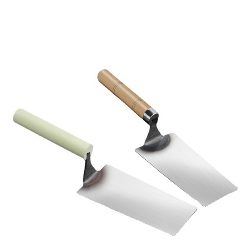 Integrated dish knife stainless steel ash spoon trowel ash knife shovel tool batch mortar knife plasterer painter scraper putty scraper wall