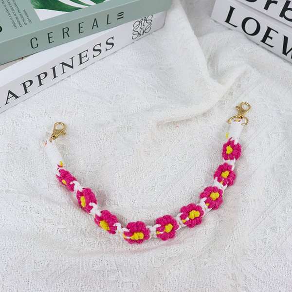 Daisy strap rose red