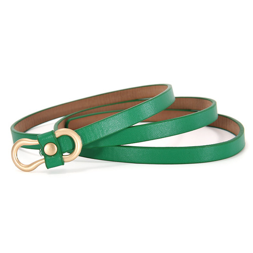 Women's Belts No Punching Pants Belts Casual Simple Versatile Black White Dress Thin Belts Manufacturer Wholesale