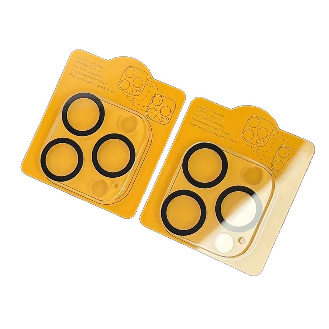 Protector de Lente de Cámara para iPhone 17 Pro Max, Cristal Templado con Serigrafía 3D