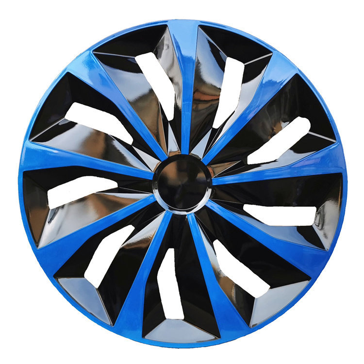 Hub cover, Universal Universal Modified - 16-inch-tt-style-blue-black-1pc
