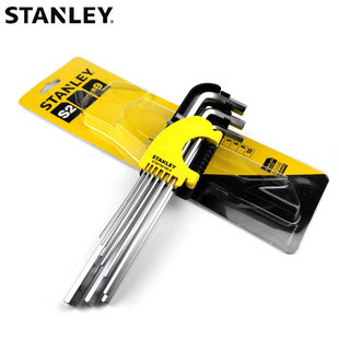 Stanley 9-Piece Set 1.5-10mm Metric Extended Flat Head Hexagonal Wrench Set Stmt94160-8-23