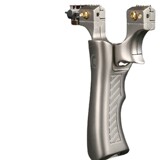 奇策 Металлическая высокоточная дорожная рогатка с плоскими резинками, официальный флагманский магазин, новая коллекция