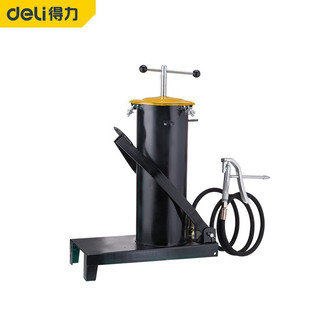 deLi Drive Foot-operated OiLer 6L Foot-operated High-pressure Butter Machine Foot-operated Butter Gun OiL Injection Machine DL2600
