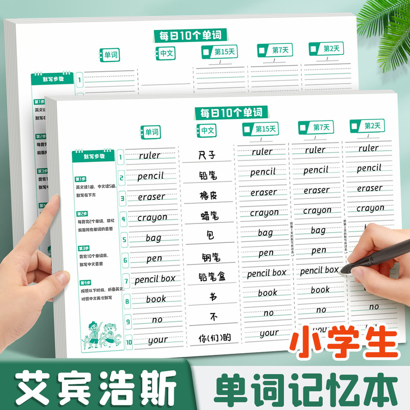 記憶吐語【小学校毎日10語】英語で単語を暗記し、毎日単語帳を暗記し、効率的に記憶する。|undefined